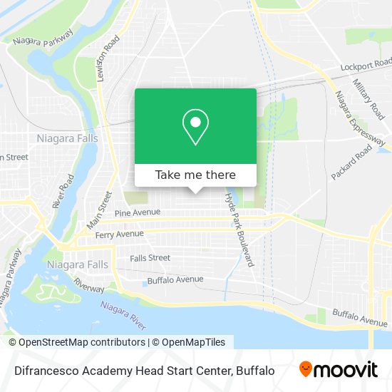 Mapa de Difrancesco Academy Head Start Center
