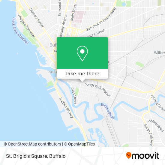 Mapa de St. Brigid's Square