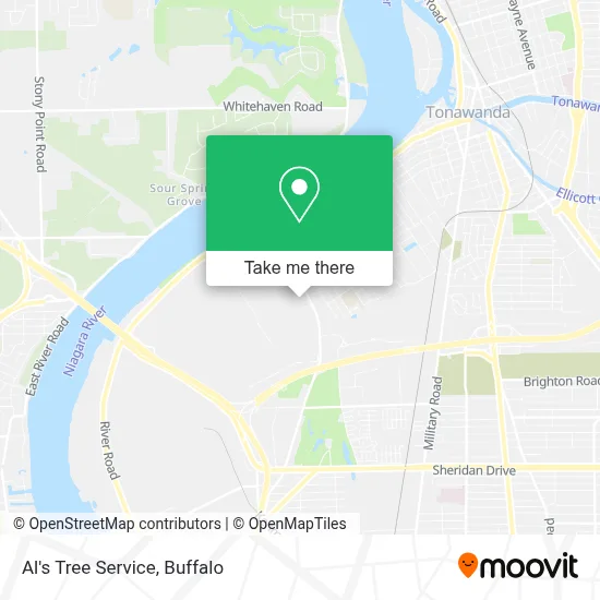 Al's Tree Service map