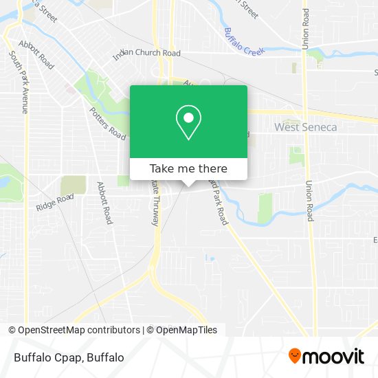 Buffalo Cpap map