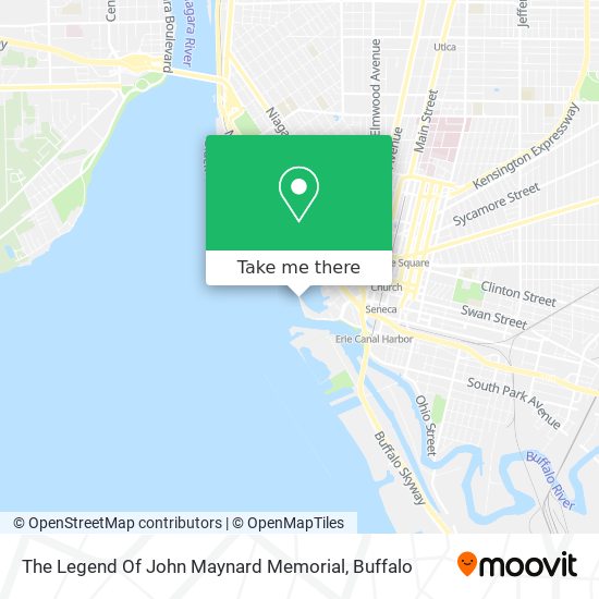 The Legend Of John Maynard Memorial map