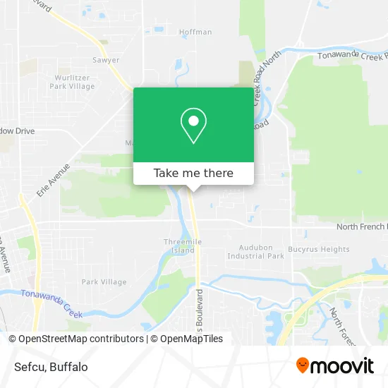 Sefcu map