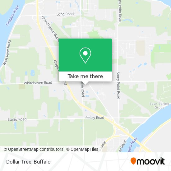 Mapa de Dollar Tree