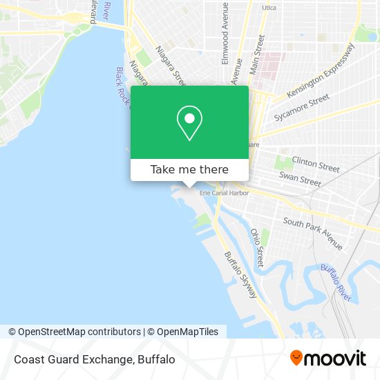 Mapa de Coast Guard Exchange
