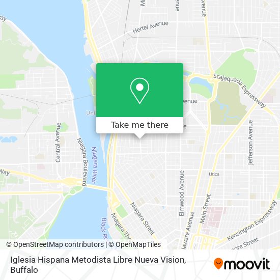 Iglesia Hispana Metodista Libre Nueva Vision map