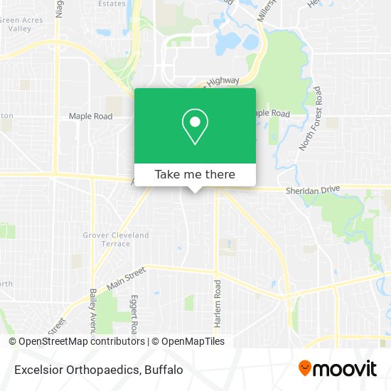Excelsior Orthopaedics map