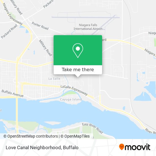 Mapa de Love Canal Neighborhood