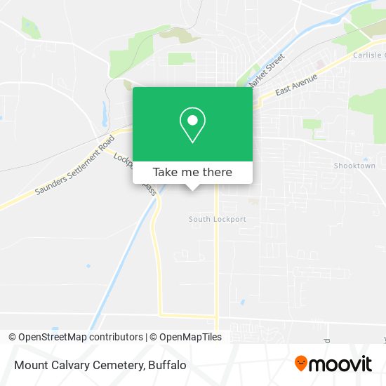 Mapa de Mount Calvary Cemetery