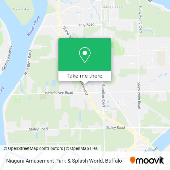 Mapa de Niagara Amusement Park & Splash World