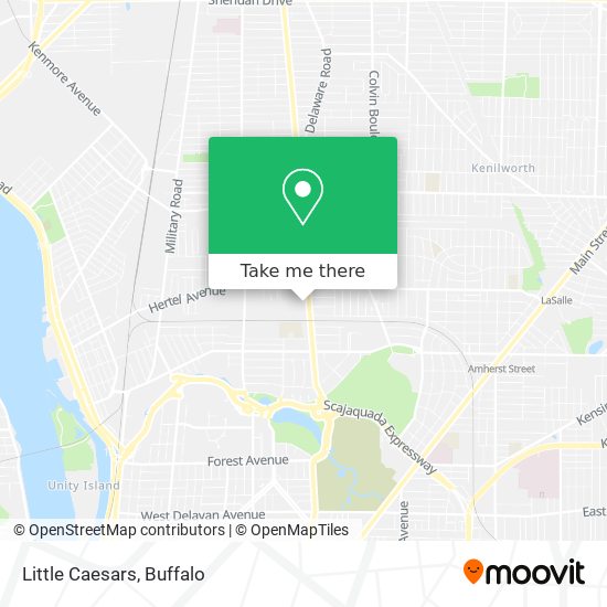 Mapa de Little Caesars