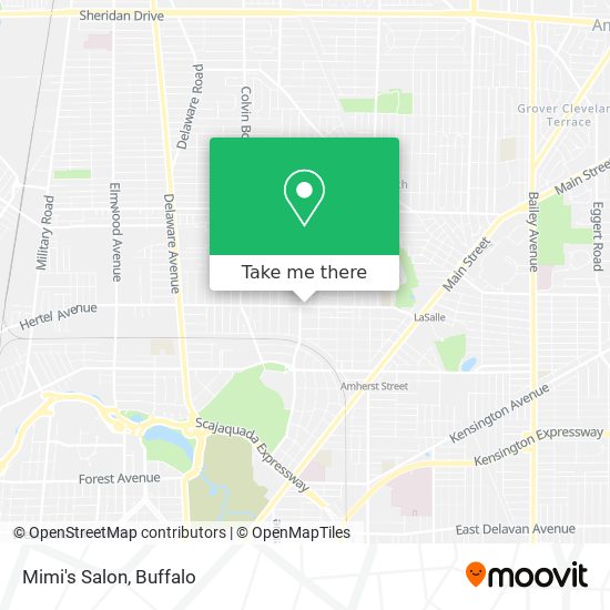 Mapa de Mimi's Salon