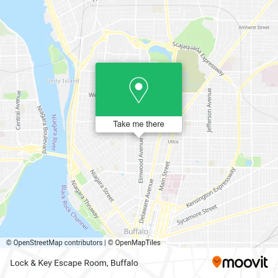 Lock & Key Escape Room map