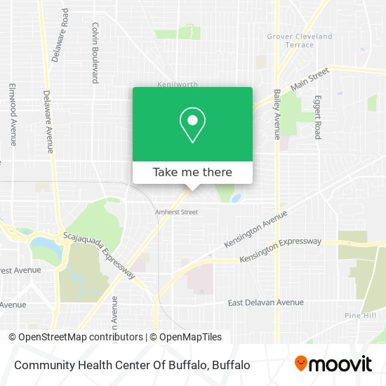 Mapa de Community Health Center Of Buffalo