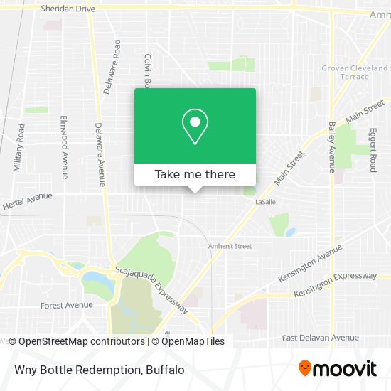 Wny Bottle Redemption map