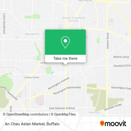 An Chau Asian Market map