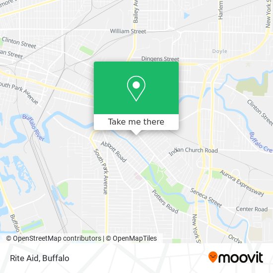 Mapa de Rite Aid
