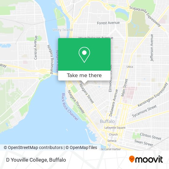 D Youville College map