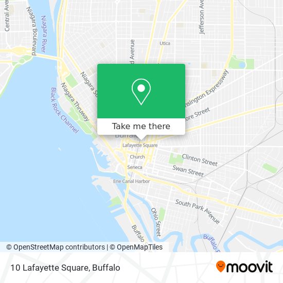 Mapa de 10 Lafayette Square