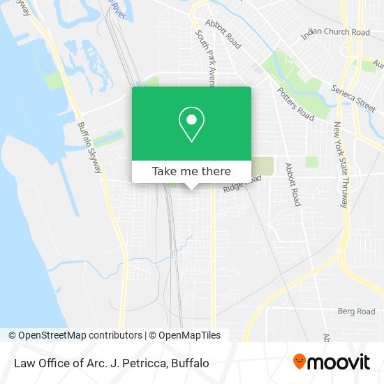 Mapa de Law Office of Arc. J. Petricca