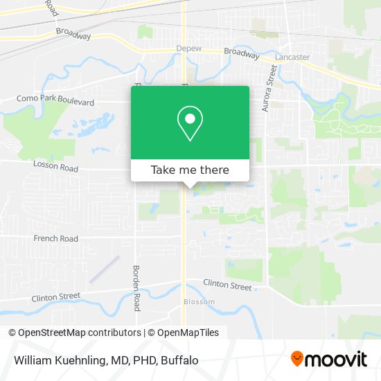 William Kuehnling, MD, PHD map