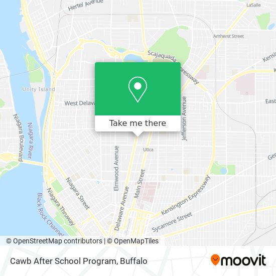 Cawb After School Program map