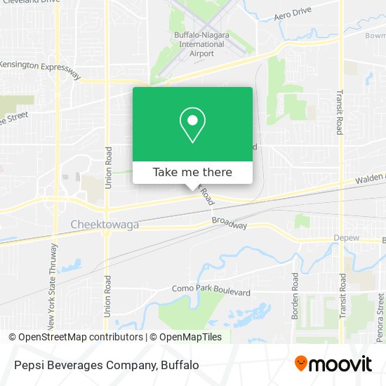 Pepsi Beverages Company map