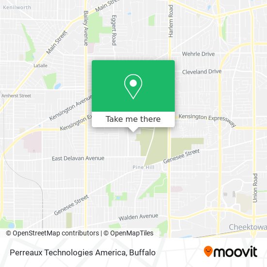 Perreaux Technologies America map