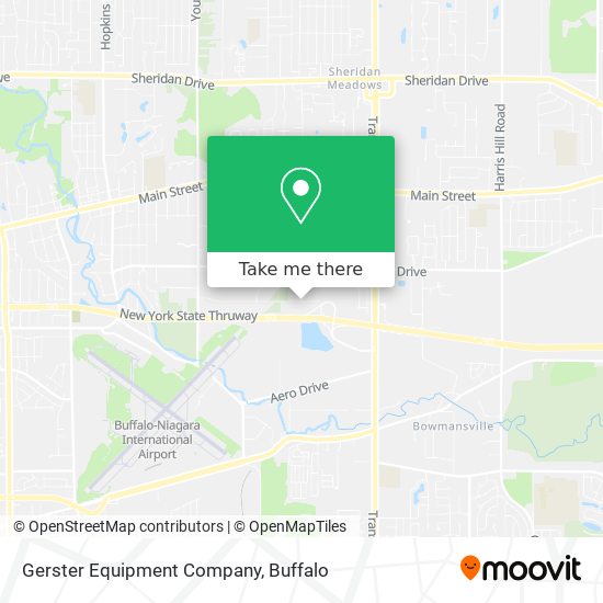 Gerster Equipment Company map