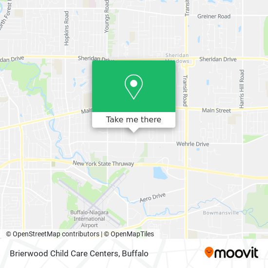 Mapa de Brierwood Child Care Centers