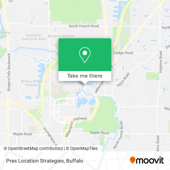 Pres Location Strategies map
