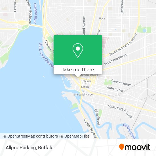 Allpro Parking map