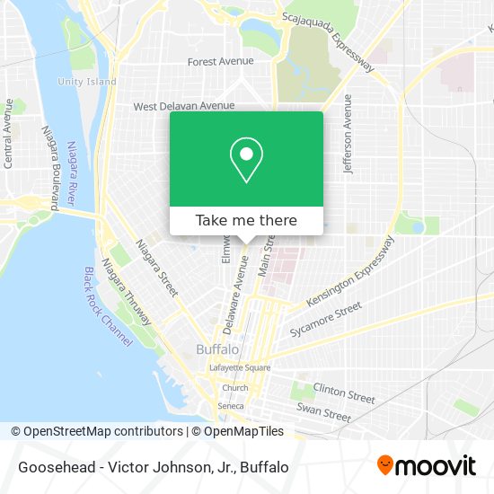 Mapa de Goosehead - Victor Johnson, Jr.