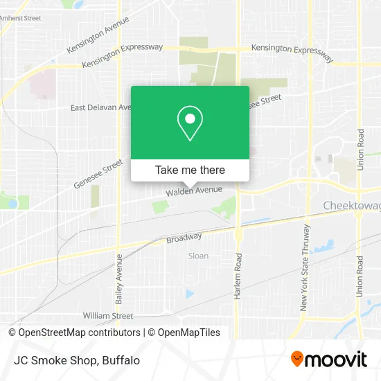 JC Smoke Shop map