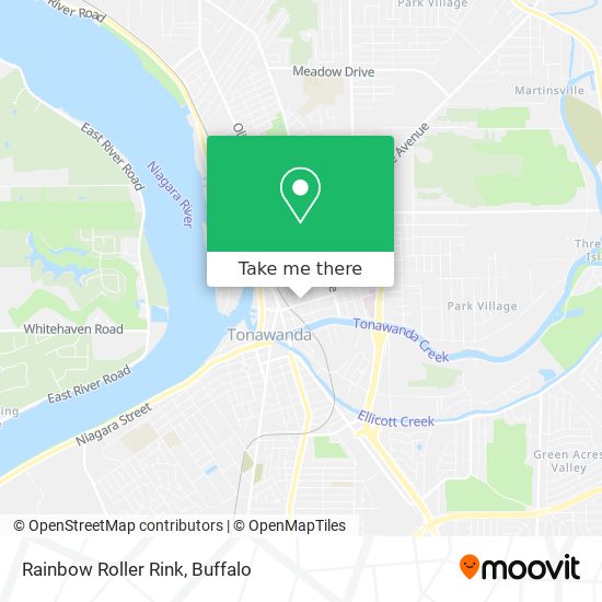 Mapa de Rainbow Roller Rink