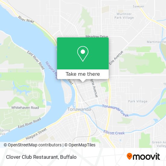 Clover Club Restaurant map