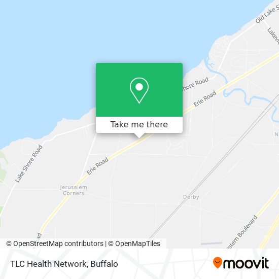 Mapa de TLC Health Network