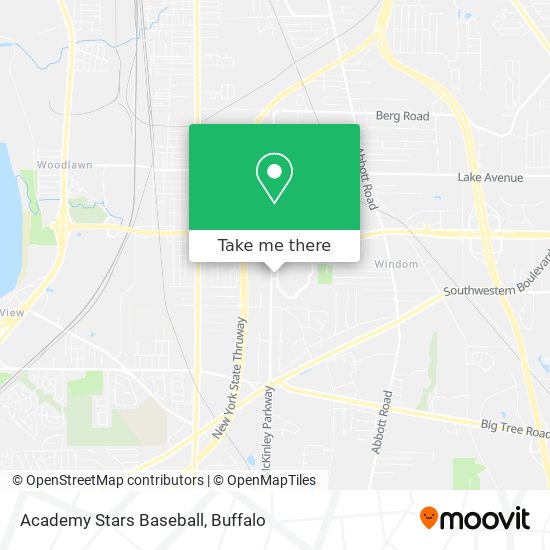 Mapa de Academy Stars Baseball