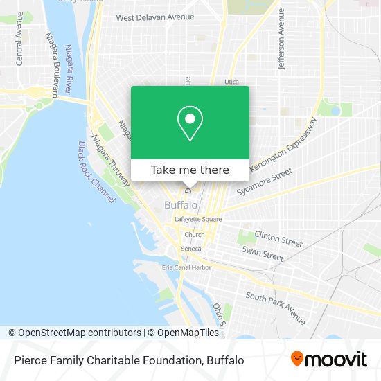Mapa de Pierce Family Charitable Foundation