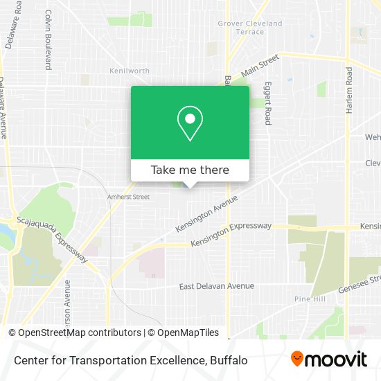 Mapa de Center for Transportation Excellence