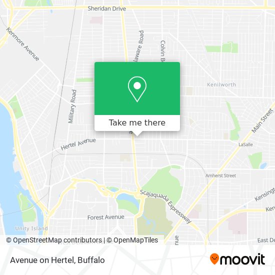 Mapa de Avenue on Hertel