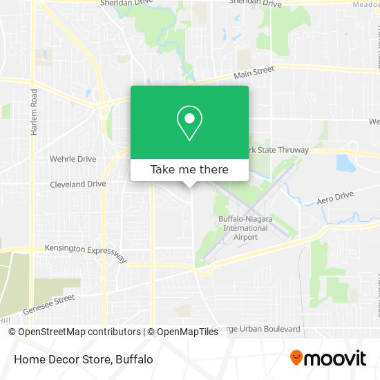 Mapa de Home Decor Store