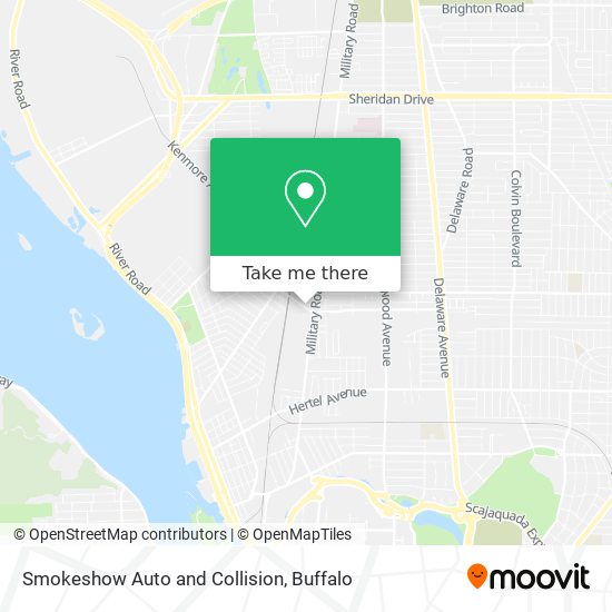 Mapa de Smokeshow Auto and Collision