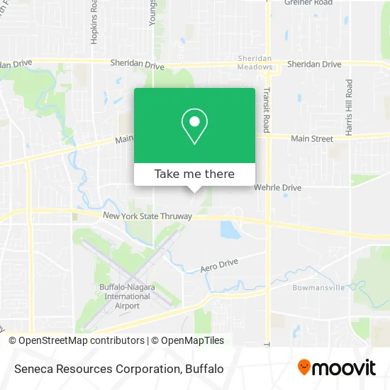 Seneca Resources Corporation map
