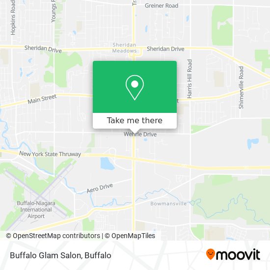 Mapa de Buffalo Glam Salon