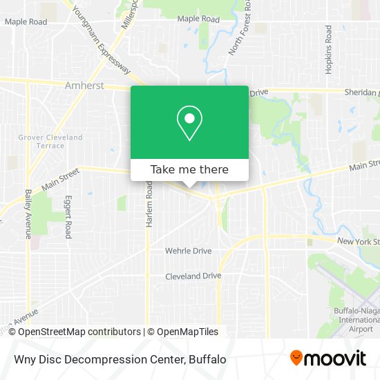 Wny Disc Decompression Center map