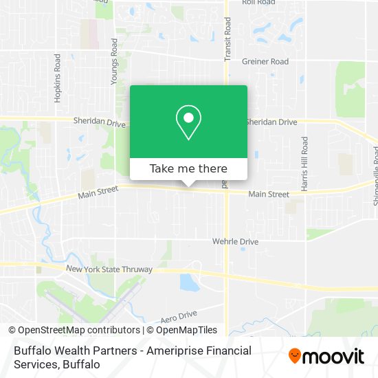 Buffalo Wealth Partners - Ameriprise Financial Services map