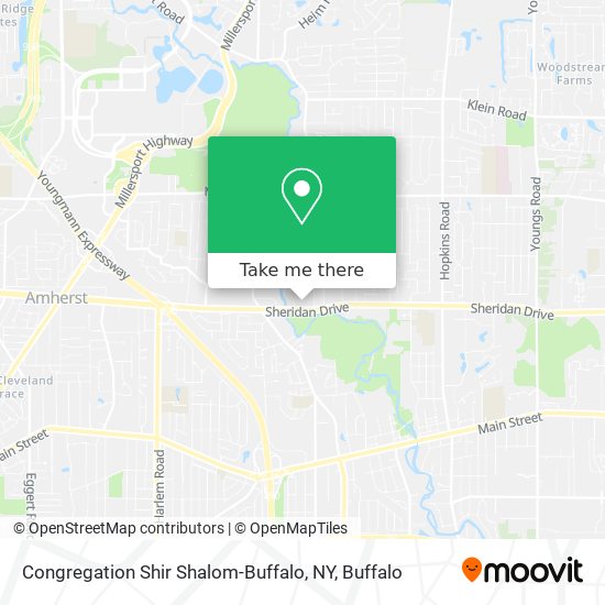 Congregation Shir Shalom-Buffalo, NY map