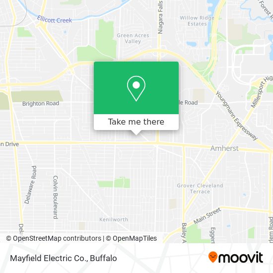 Mapa de Mayfield Electric Co.