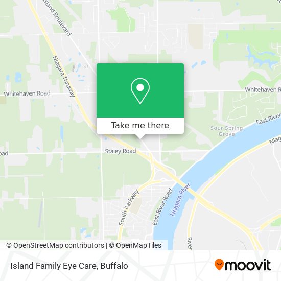 Island Family Eye Care map