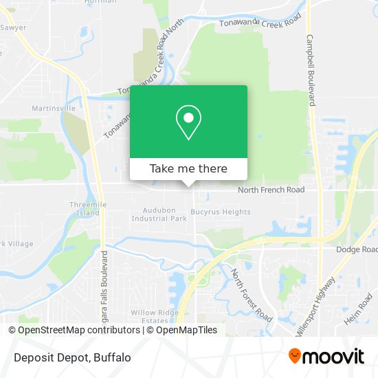 Deposit Depot map